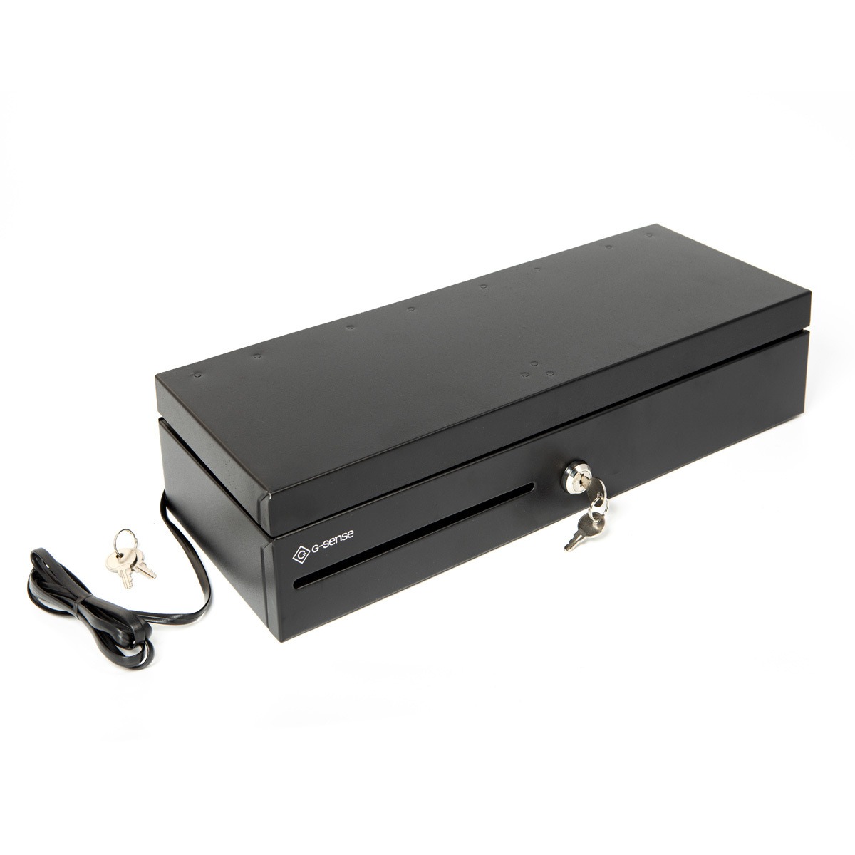 Денежный ящик G-Sense FlipTop-460FT, (6B8C), черный, Epson, крышка для инкассации