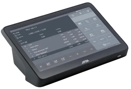 Сенсорный терминал АТОЛ Optima (11.6", J3455, 4 ГБ DDR3L, SSD 128 Гб M.2, АКБ, с ОС). V7 Lite