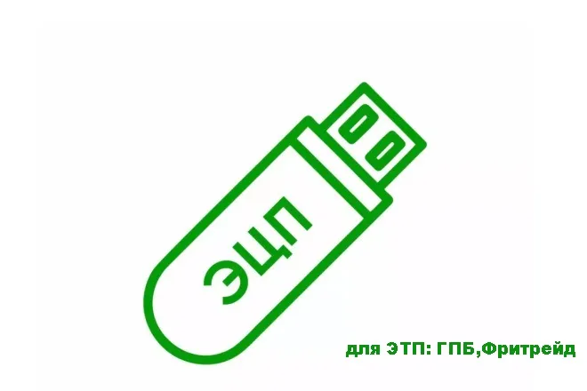 Ключ ЭП для ЭТП: ГПБ,Фритрейд
